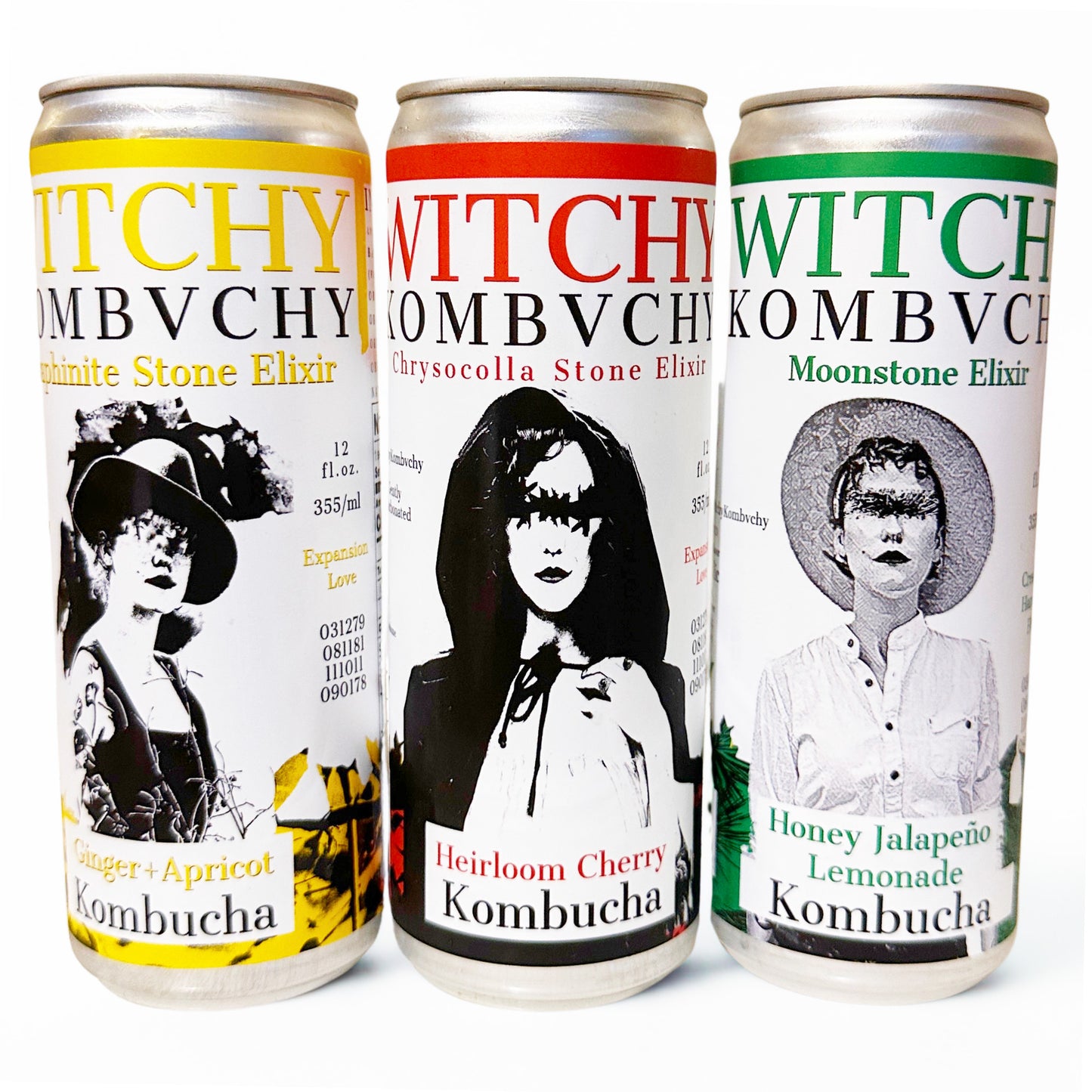 12 Pack Cans Sampler - Cherry, Jalapeno, Ginger-Apricot