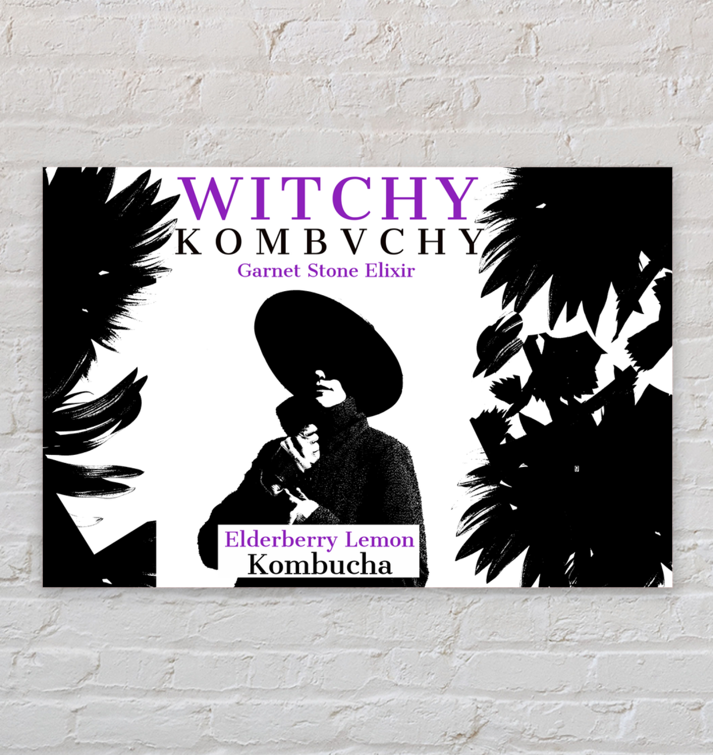Elderberry Lemon Label Posters