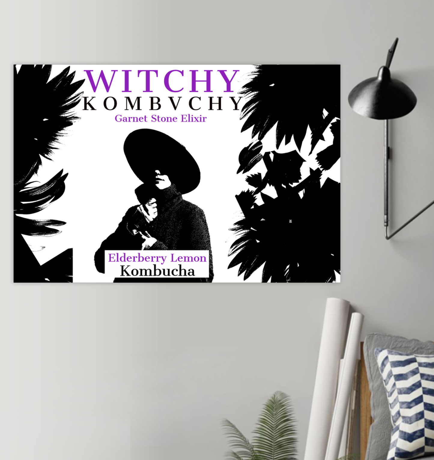 Elderberry Lemon Label Posters