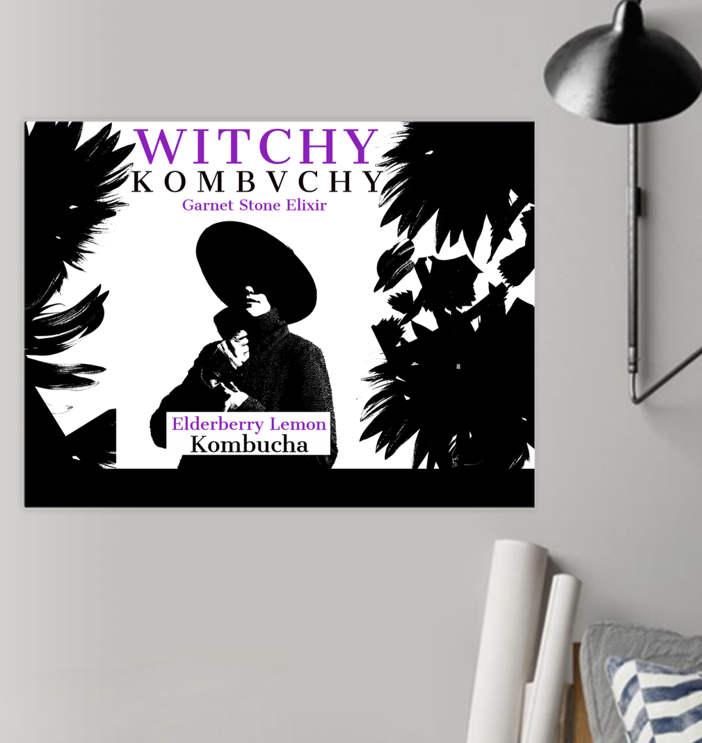 Elderberry Lemon Label Posters