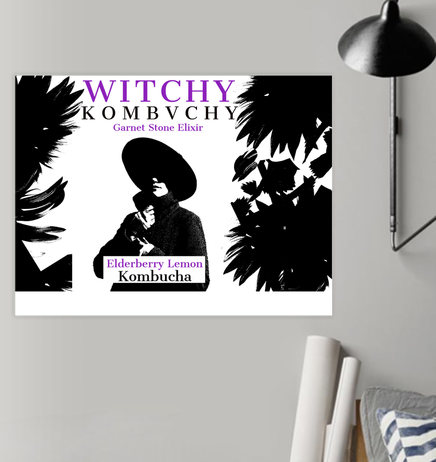 Elderberry Lemon Label Posters
