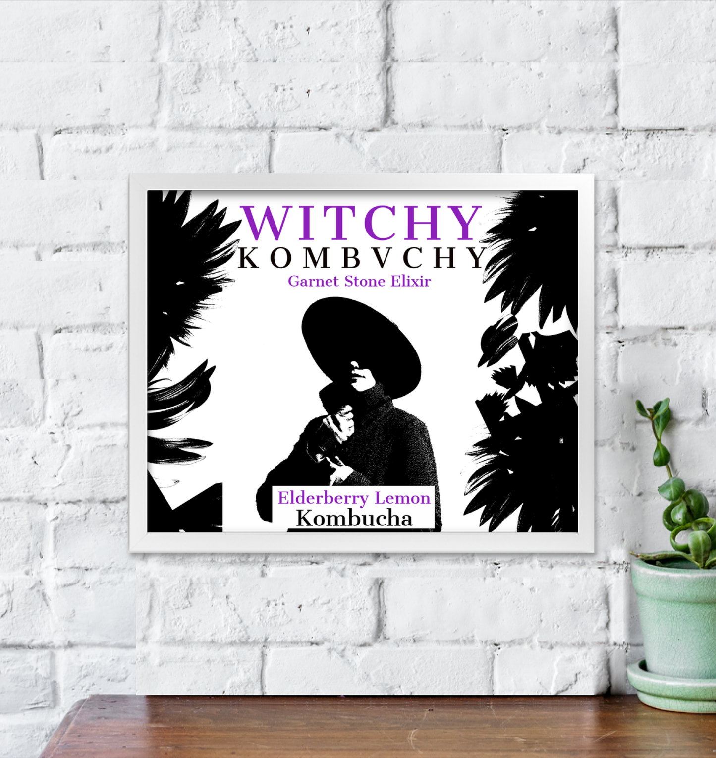 Elderberry Lemon Label Posters